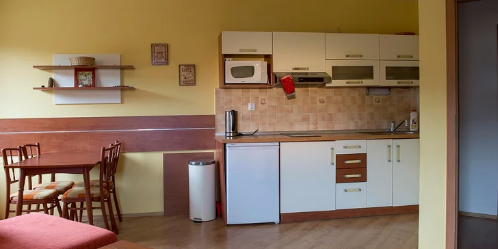 Relax a turistika v útulných apartmánech se slevou do aquaparku i wellness