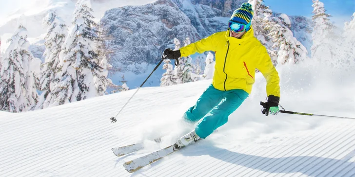 Půjčení lyžařského, snowboardového či skialpového setu na celý víkend