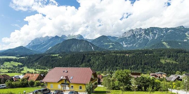 4 dny v rakouských Alpách: pobyt ve vybavených apartmánech pro 4 až 5 os.