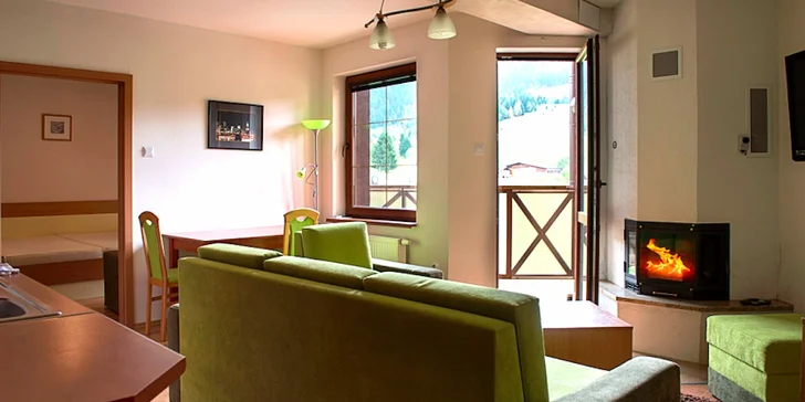 Relax a turistika v útulných apartmánech se slevou do aquaparku i wellness