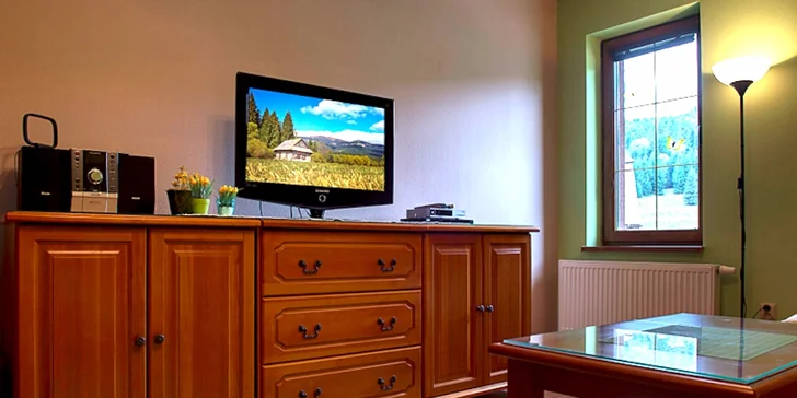 Relax a turistika v útulných apartmánech se slevou do aquaparku i wellness