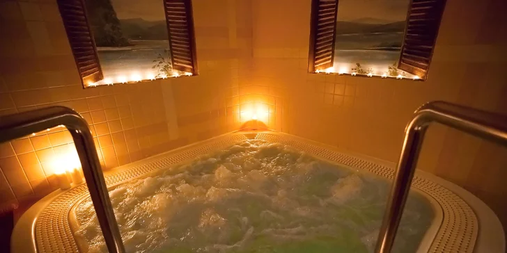 60 minut relaxace v privátním wellness pro 2 osoby: vířivka i infrasauna