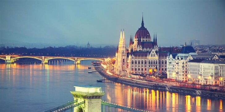 Přivítejte nový rok v centru Budapešti: zájezd s ubytováním na 1 noc a snídaní
