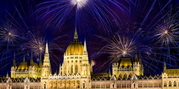 Přivítejte nový rok v centru Budapešti: zájezd s ubytováním na 1 noc a snídaní