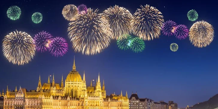 Přivítejte nový rok v centru Budapešti: zájezd s ubytováním na 1 noc a snídaní
