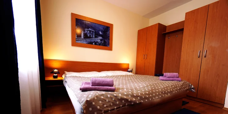 Relax v centru lázeňského města Rajecké Teplice s privátním wellness pro dva