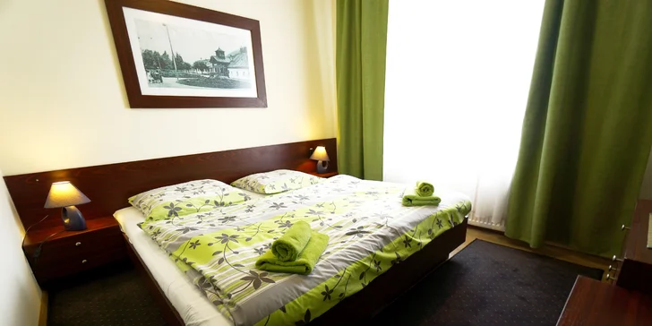 Relax v centru lázeňského města Rajecké Teplice s privátním wellness pro dva