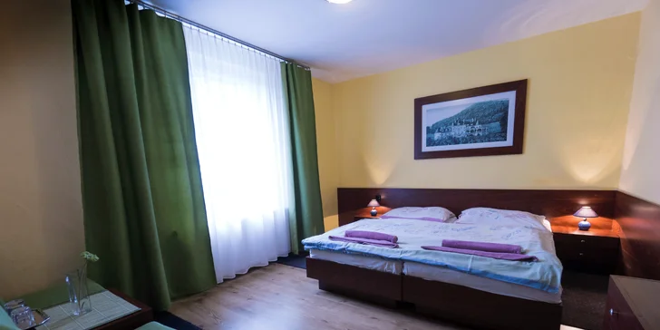Relax v centru lázeňského města Rajecké Teplice s privátním wellness pro dva
