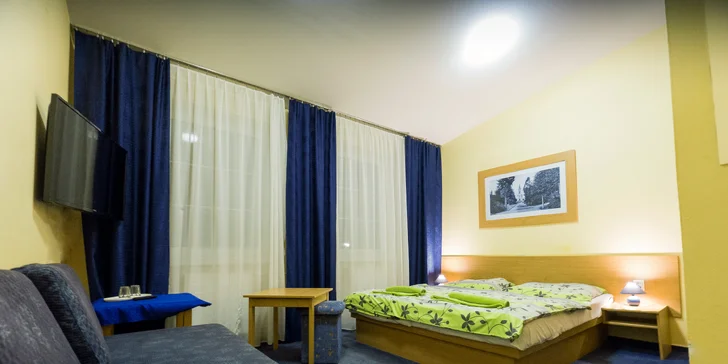 Relax v centru lázeňského města Rajecké Teplice s privátním wellness pro dva