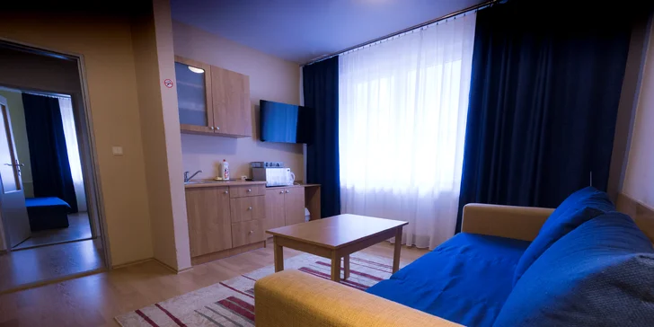 Relax v centru lázeňského města Rajecké Teplice s privátním wellness pro dva