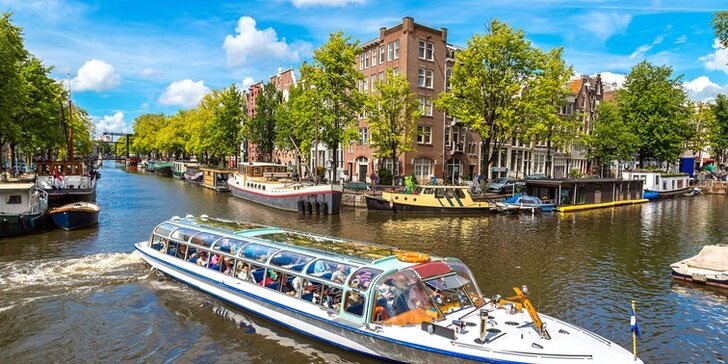 Amsterdam na 1 noc: prohlídka města, výlet za větrnými mlýny i návštěva delfinária