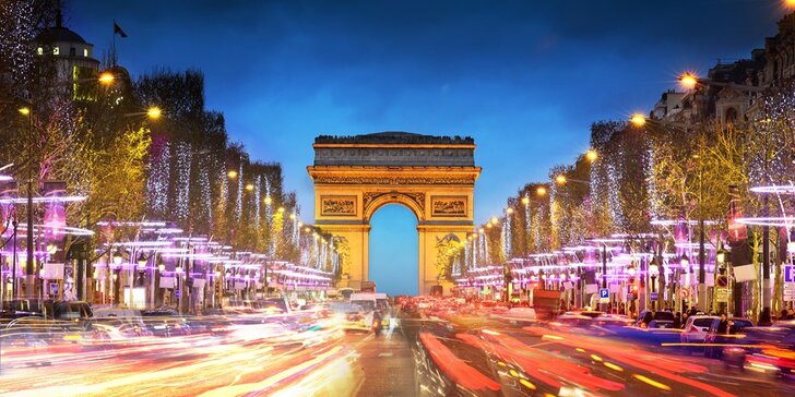 Nechte se okouzlit Paříží a Versailles: 4denní zájezd vč. 1 noclehu se snídaní