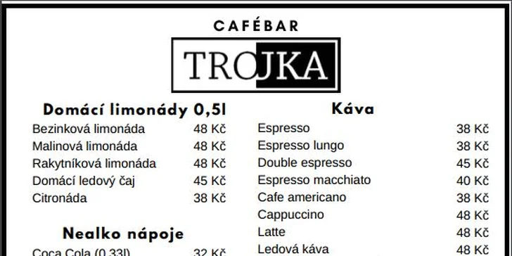 Mňam: Sladká nebo slaná palačinka s kávou nebo limonádou