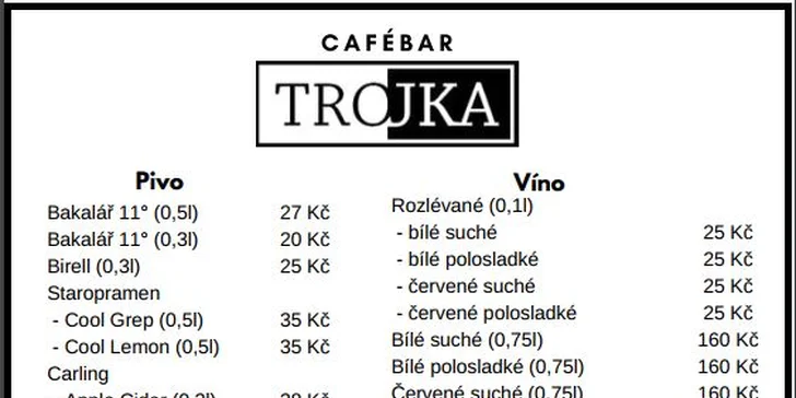 Mňam: Sladká nebo slaná palačinka s kávou nebo limonádou