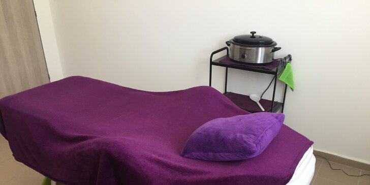 90minutová relaxační masáž voňavými olejíčky