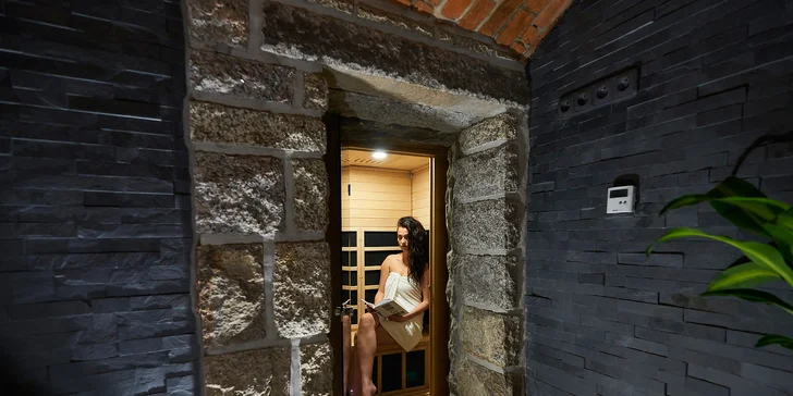 60–120 min. privátního wellness i s lahví prosecca: luxusní vířivka, finská i infrasauna a aromaterapie