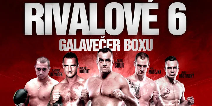 VIP sezení přímo u boxerského ringu na akci Den Rváčů Rivalové 6