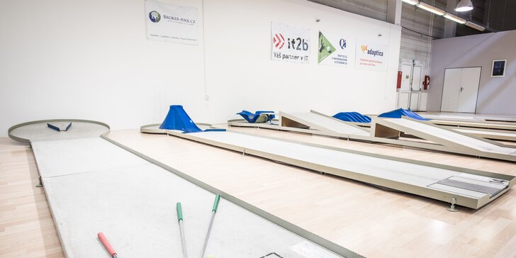 90minutový Indoor Minigolf v OC Futurum Brno