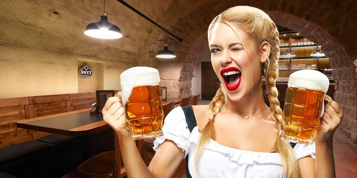 Oktoberfest ve Šnytu 26. až 29. září: tuplák festivalového piva z Mnichova