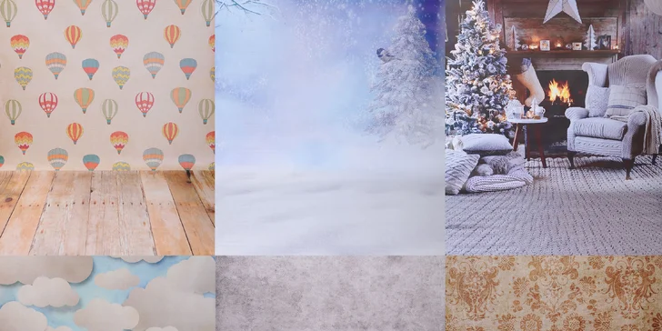 Ateliérové fotografování miminek, dětí i celé rodiny vč. rekvizit