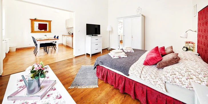 Relax v Kutné Hoře: krásný apartmán v centru města a bylinná koupel