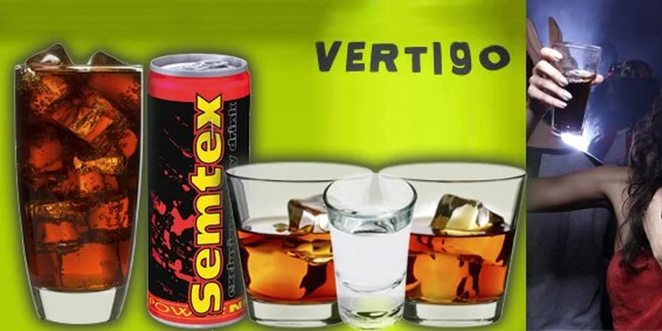 75 Kč za DVA rumy, DVĚ kofoly a ČTYŘI Křídla v baru Vertigo. Parádní rozjezd na každý večírek se slevou 50 %.