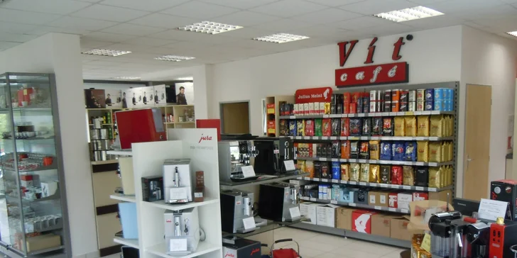 V ČR pražená káva VítCafé v limitované edici: 0,5 nebo 1 kg zrnek i s ochutnávkou