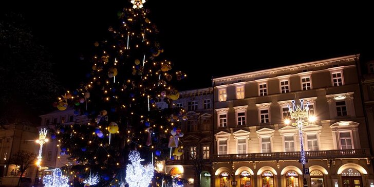 Výlet na vánoční trhy do polského Krakova, města plného památek UNESCO