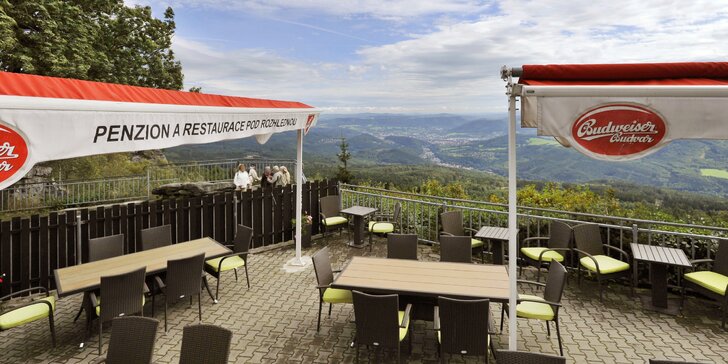 Aktivní relax v Českém Švýcarsku: rozhledna na dohled, až 3 jídla denně