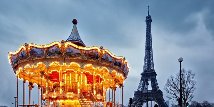 Pojeďte stylově prožít svátek zamilovaných: Valentýn v Paříži, ubytování na 1 noc