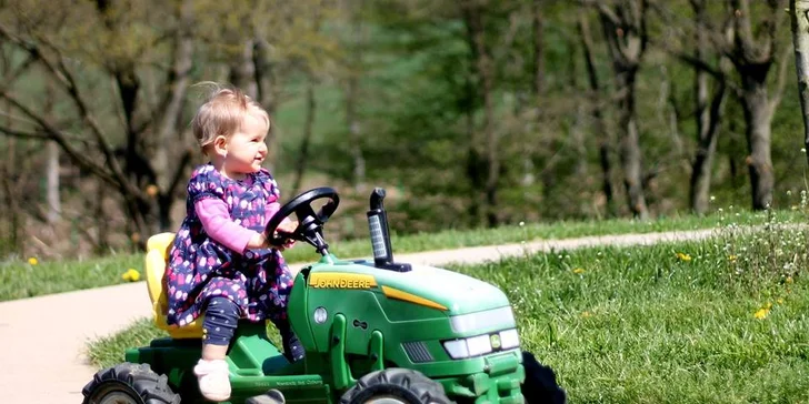Rodinný pobyt na Farmě Blaník se snídaní, spoustou zážitků a zvířátek