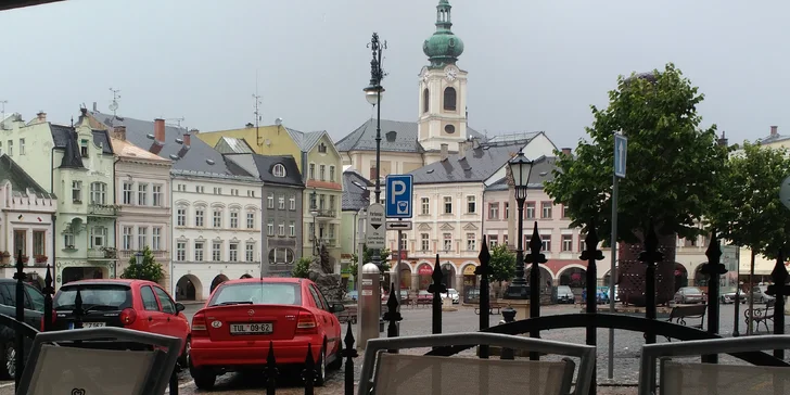 Pobyt pro dva v historickém centru Trutnova: 3 dny se snídaní či polopenzí