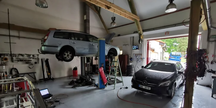 Stačí zajet do autoservisu Nachtmann na okraji Prahy u Říčan.