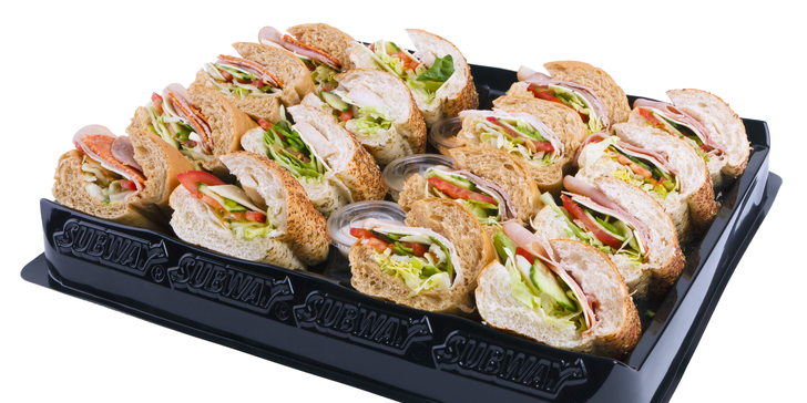 SUBWAY(R) talíř s nejoblíbenějšími sendviči světa