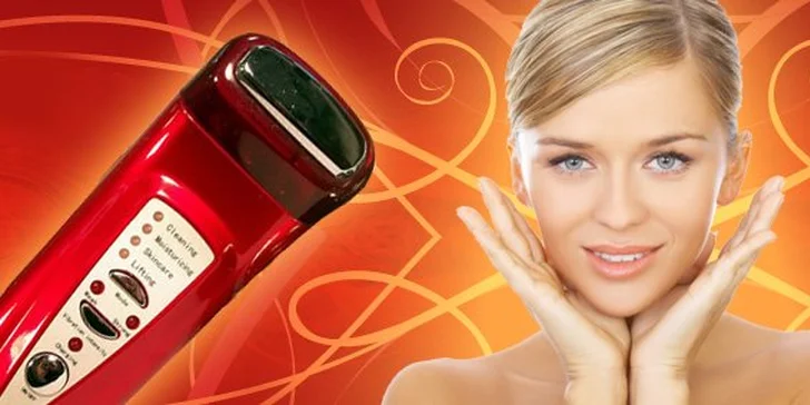 125 Kč za vyžehlení vrásek galvanickou žehličkou. Bezchybná pleť bez vrásek i akné s 50% slevou.