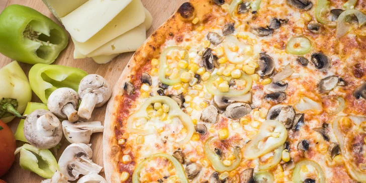 Štěstí v Líšni: pravá italská pizza dle výběru a limonáda či pivo z malého pivovaru