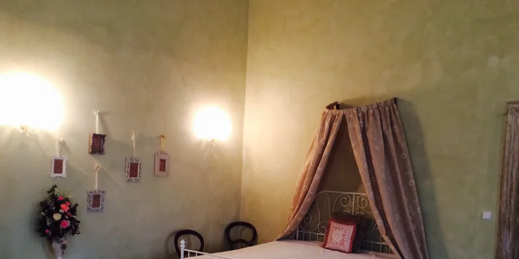 Dva romantické dny v Chateau Radíč: polopenze i noční prohlídka zámku