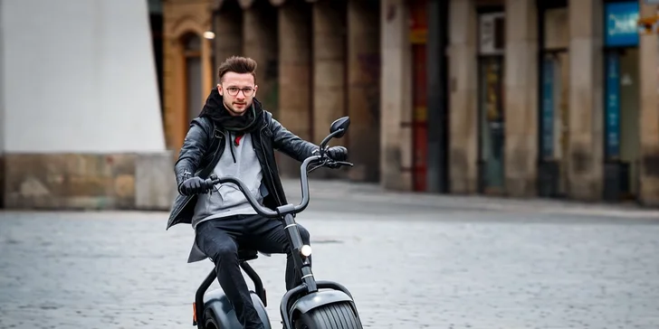 Projížďka Prahou na originální elektrické koloběžce s průvodcem