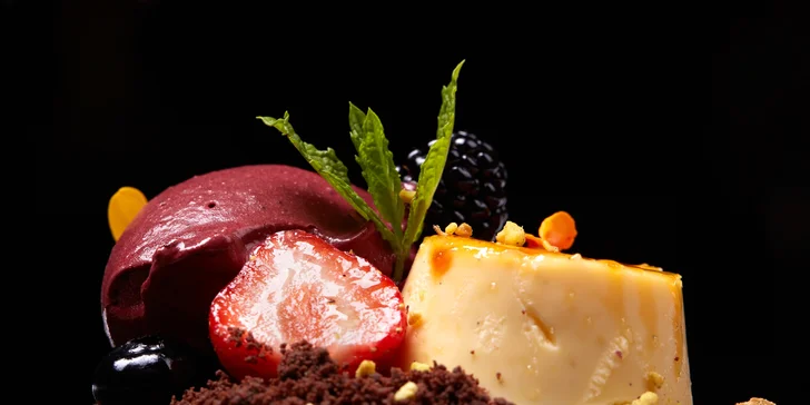Nedělní romantika při svitu svíček: 6chodové degustační menu pro dva