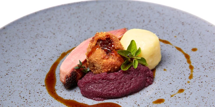 Nedělní romantika při svitu svíček: 6chodové degustační menu pro dva