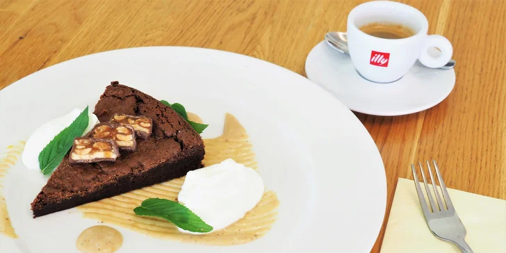 3chodové zimní menu pro dva v zámecké restauraci Monâme