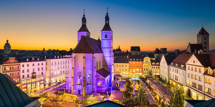 Regensburg: jednodenní adventní výlet do jednoho z nejzachovalejších středověkých měst