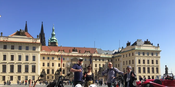 Projížďka Prahou na originální elektrické koloběžce s průvodcem
