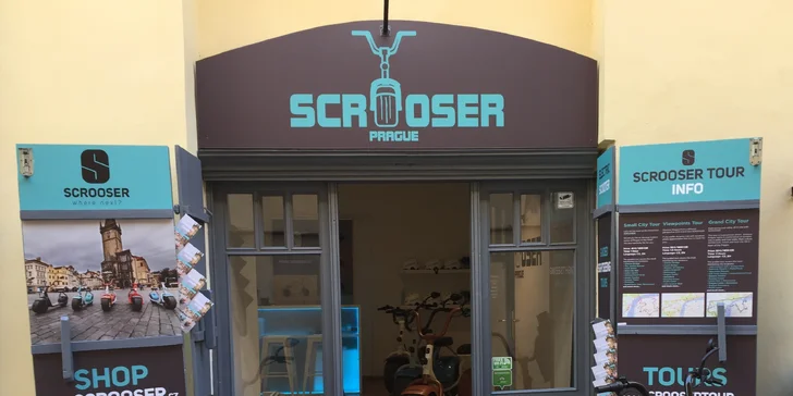 Projížďka Prahou na originální elektrické koloběžce s průvodcem