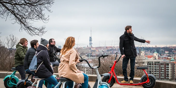 Projížďka Prahou na originální elektrické koloběžce s průvodcem
