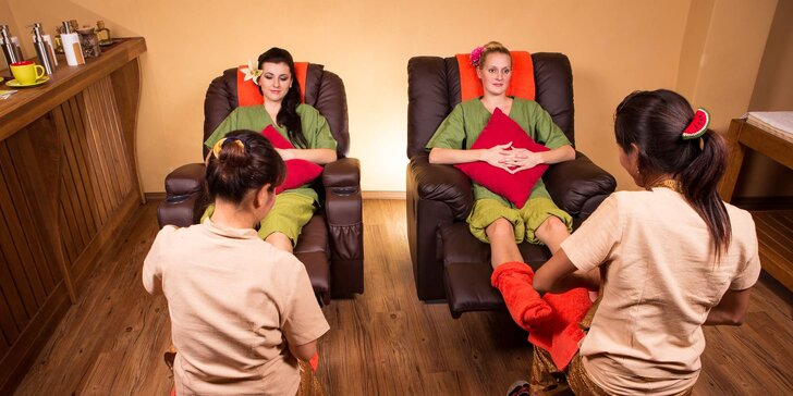 Hýčkání v salonu Ban Thai: 30 či 60 minut reflexní masáže chodidel