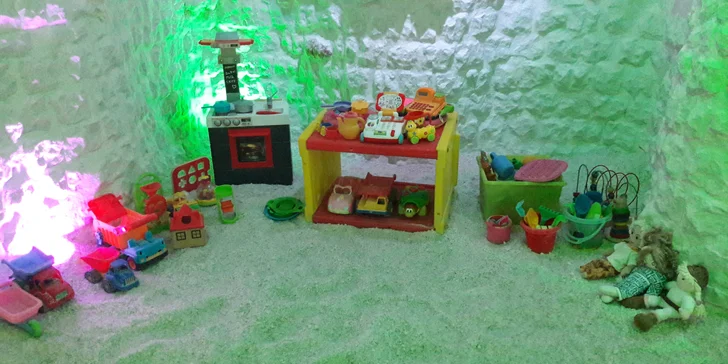 50minutový odpočinek v solné jeskyni pro dospělé i děti