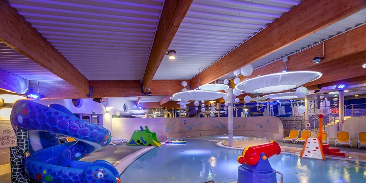 Aquapark Sopot nabízí bohaté vyžití i dětem.
