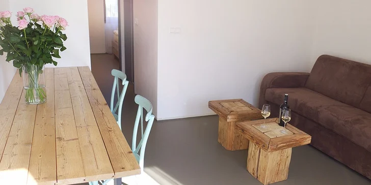 Ubytujete se buď v pokoji Classic, nebo v apartmánu Exclusive.