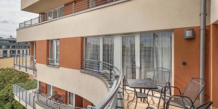 Apartmán Executive Suite s dvoma spálňami - balkón